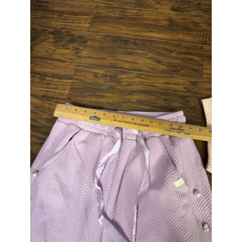 Simply Southern Collection Quilted Pant Set Pearl Pastel Colorblock Sz:M - Picture 11 of 11